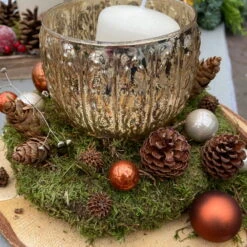 Waldmoos In Der Holzkiste, Ca. 25x13x7 Cm, 4er-Set -Pflanzen Geschäft 066110 Moose Anwendungsbeispiele 1 100799