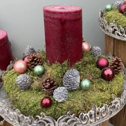 Waldmoos In Der Holzkiste, Ca. 25x13x7 Cm, 4er-Set -Pflanzen Geschäft 066110 Moose Anwendungsbeispiele 4 100798