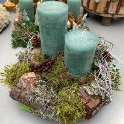 Waldmoos In Der Holzkiste, Ca. 25x13x7 Cm, 4er-Set -Pflanzen Geschäft 066110 Moose Anwendungsbeispiele 6 100797