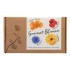 Blumensamen-Set Gourmet Blumen, Essbar, Bienenfreundlich, Dekorativ -Pflanzen Geschäft 0710403583 Blumensamen Set Gourmet Blumen 4essbare Sorten mit organ Duenger 1 60484