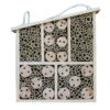 Insektenhotel Mit Schrägdach, Natur, Holz. Bambus, 28 X 9 X 38 Cm, 2,19 Kg -Pflanzen Geschäft 0910160218 Insektenhotel Schraegdach 113357