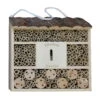 Insektenhotel 'Borke', Natur, Holz, Bambus, 29 X 10,5 X 31,5 Cm, 2,17 Kg -Pflanzen Geschäft 0910160219 Insektenhotel Borke 1 113359