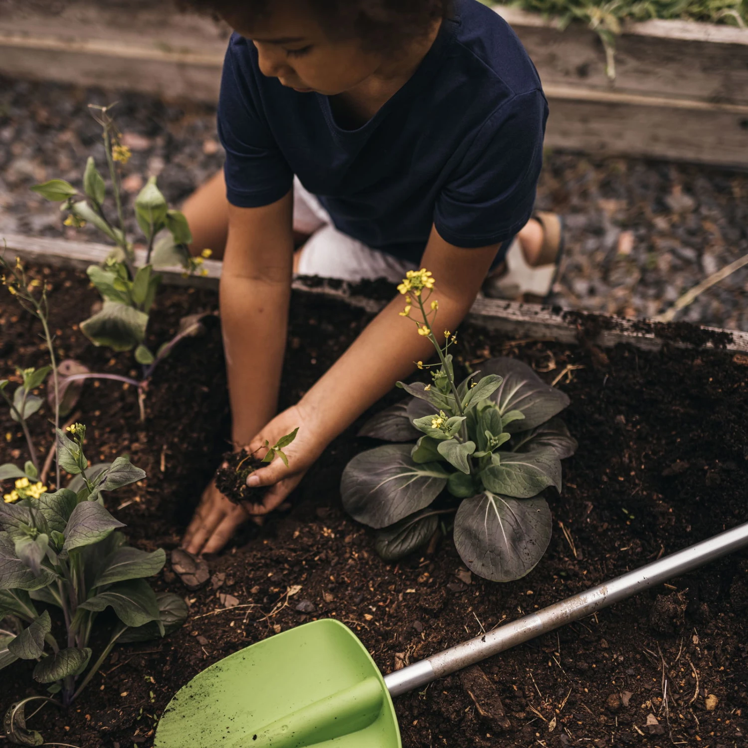 Spaten 'MyFirst Fiskars', Grün/orange 6 Spaten 'MyFirst Fiskars', Grün/orange – Bild 4