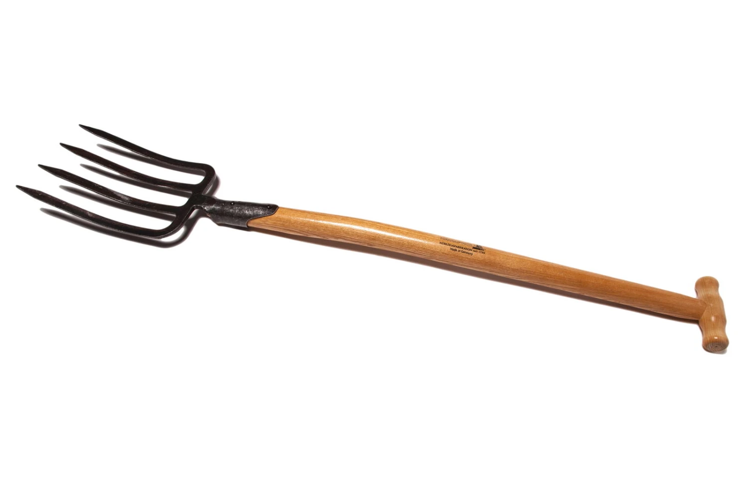 Krumpholz Spatengabel Mit Federdülle Und 4 Zinken, Mit Eschen-T-Stiel 3 Krumpholz Spatengabel Mit Federdülle Und 4 Zinken, Mit Eschen-T-Stiel