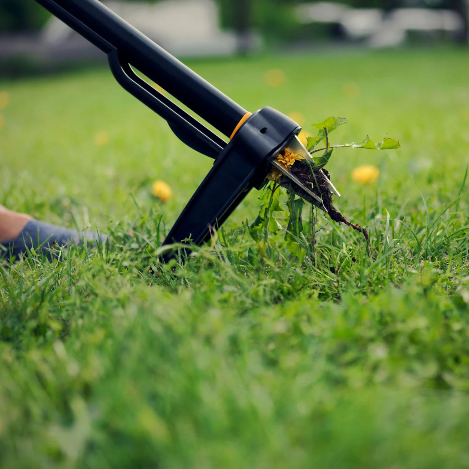 Fiskars Xact Unkrautstecher, Schwarz/orange, Länge 100 Cm 13 Fiskars Xact Unkrautstecher, Schwarz/orange, Länge 100 Cm – Bild 11