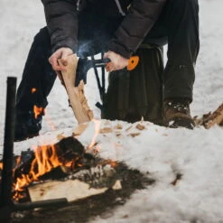 Fiskars Universalaxt X7 - XS, Schwarz/orange, Ca. 17 X 39 X 3 Cm