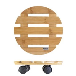 Multi Roller Bambus, 100 Kg Tragkraft, Ø 29 Cm 11 Multi Roller Bambus, 100 Kg Tragkraft, Ø 29 Cm -Pflanzen Geschäft 0920600474 multi roller bambus hell 6 116668