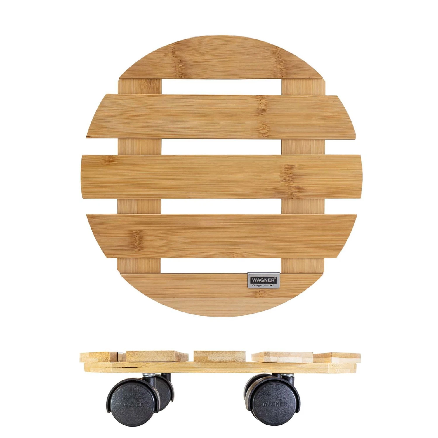 Multi Roller Bambus, 100 Kg Tragkraft, Ø 29 Cm 6 Multi Roller Bambus, 100 Kg Tragkraft, Ø 29 Cm – Bild 4