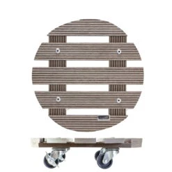 Multi Roller WPC, Tragkraft 100 Kg, Taupe, Ca. 7 X 29 X 29 Cm -Pflanzen Geschäft 0920600507 multi roller wpc taupe 6 116692