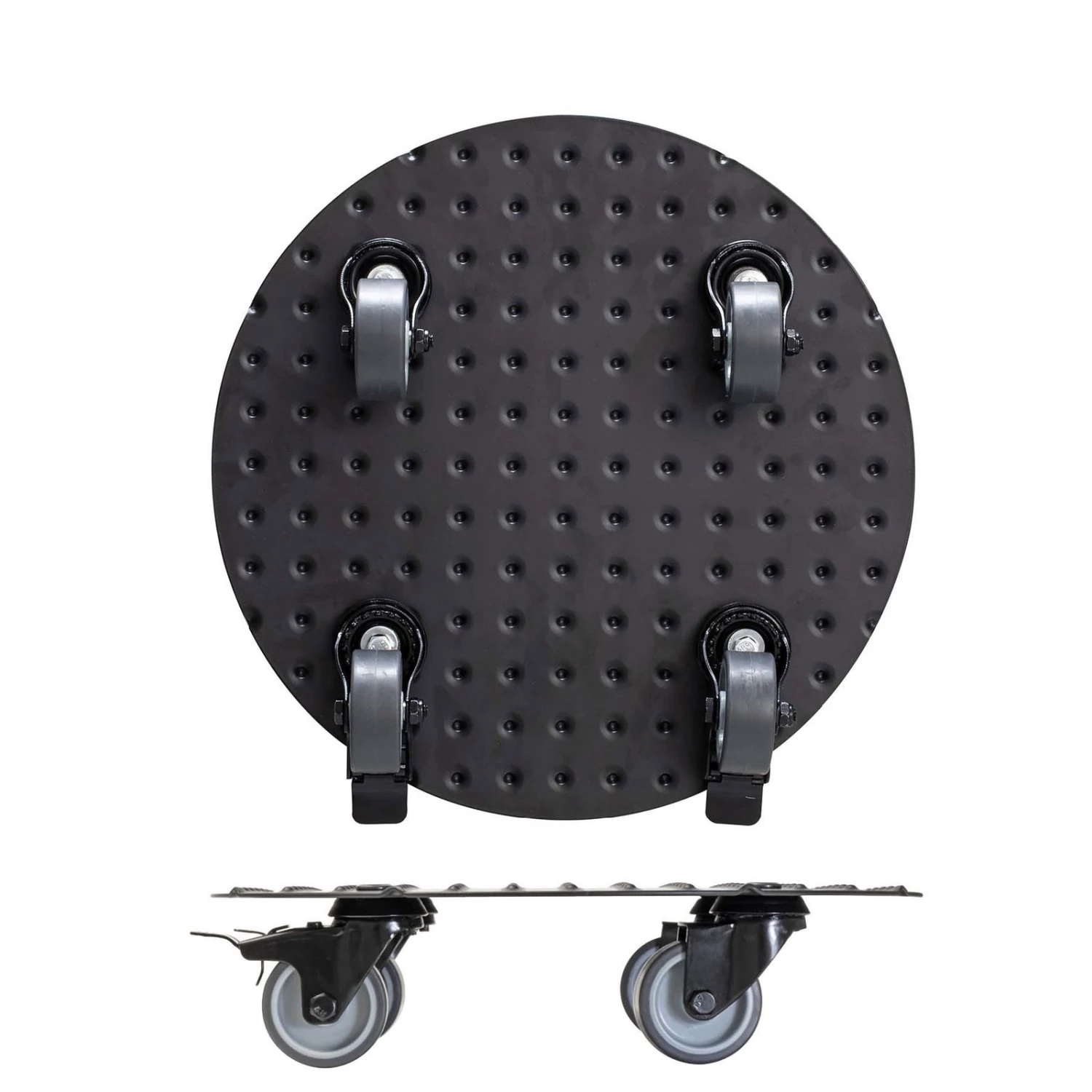 Pflanzenroller 'Alaska', Tragkraft 150 Kg, Anthrazit, Alu, 7 X 30 X 30 Cm 7 Pflanzenroller 'Alaska', Tragkraft 150 Kg, Anthrazit, Alu, 7 X 30 X 30 Cm – Bild 5