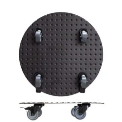 Pflanzenroller 'Alaska', Tragkraft 150 Kg, Anthrazit, Alu, 7 X 38 X 38 Cm -Pflanzen Geschäft 0920600519 pflanzenroller alaska 1 116739