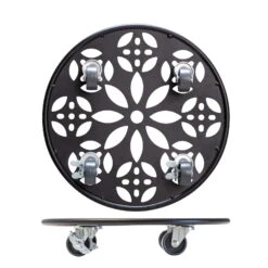 Pflanzenroller GH0936/0937, Tragkraft 100 Kg, Schwarz, Ø 30 Cm -Pflanzen Geschäft 0920600520 pflanzenroller 1 116745