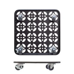 Pflanzenroller GH0936/0937, Tragkraft 80 Kg, Schwarz, Ø 30 Cm 12 Pflanzenroller GH0936/0937, Tragkraft 80 Kg, Schwarz, Ø 30 Cm -Pflanzen Geschäft 0920600521 pflanzenroller 1 116751