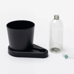 Kräuterheld, Schwarz, PP/PET, 14 X 14 X 22 Cm -Pflanzen Geschäft 0930101632 Kraeuterheld schwarz1 116323