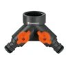 2-Wege-Wasserventil, Gardena, 1/2" - 5/8", 21 Mm Wasserhahn, Gewinde 26,5 Mm -Pflanzen Geschäft 0930200098 Gardena 2 Wege Ventil fuer 26 5mm 34 Gewinde 61647