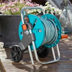 Schlauchwagen AquaRoll S, Gardena, Schlauchlängen Bis 15 M -Pflanzen Geschäft 0930200441 Schlauchwagen Aqua Roll S Set kpl mit 20m Schlauch und Systemteilen 4 61597