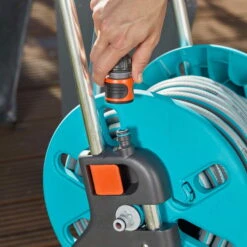 Schlauchwagen AquaRoll S, Gardena, Schlauchlängen Bis 15 M -Pflanzen Geschäft 0930200441 Schlauchwagen Aqua Roll S Set kpl mit 20m Schlauch und Systemteilen 6 61595