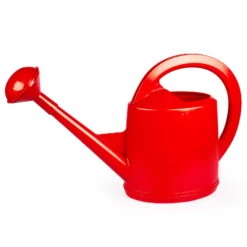 Stöckli Gießkanne, Rot, Mit Brausekopf, Kunststoff -Pflanzen Geschäft 0930401296 Damengiesskanne 7l mit Brause rot3 74255