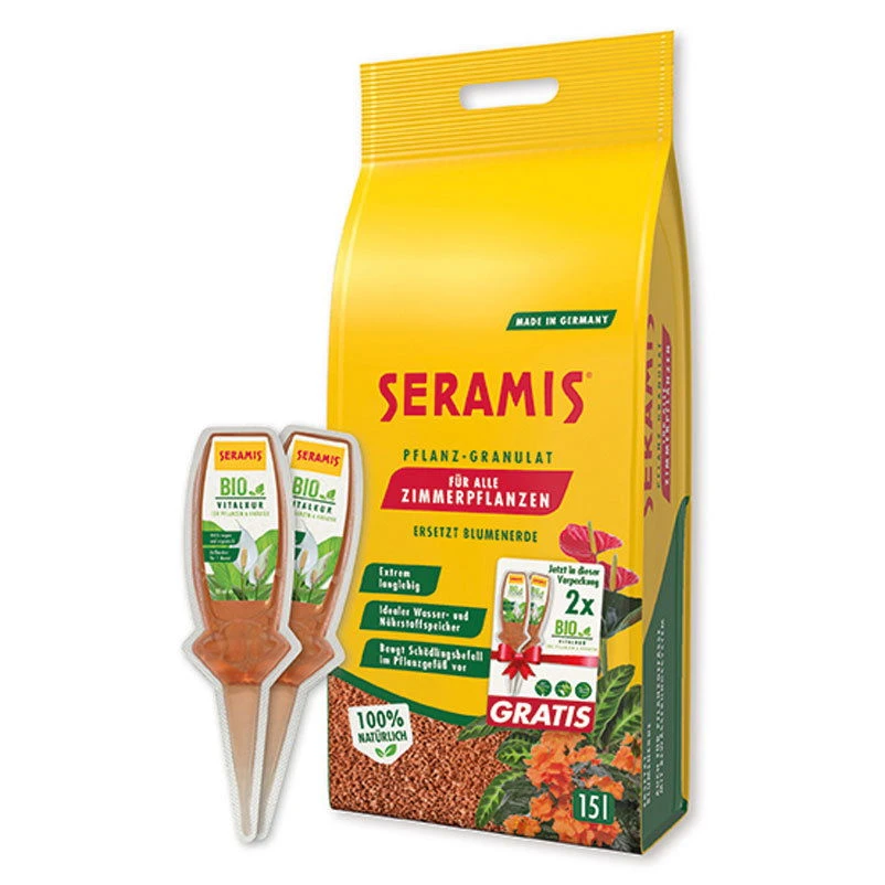 Pflanzgranulat Für Zimmerpflanzen, 15 Liter, Inkl. 2x Gratis-Vitalkur 3 Pflanzgranulat Für Zimmerpflanzen, 15 Liter, Inkl. 2x Gratis-Vitalkur