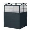 Mini-Gewächshaus, Anthrazit, 87 X 87 X 76 Cm -Pflanzen Geschäft 0980200186 Mini Gewaechshaus 94155