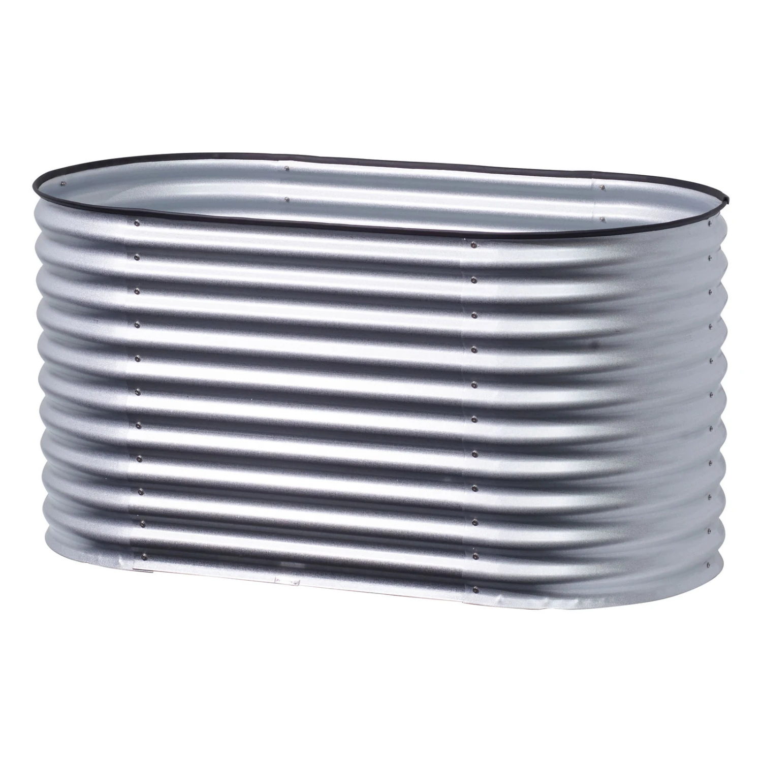 Hochbeet 'Welle', Oval, Mit Kantenschutz 3 Hochbeet 'Welle', Oval, Mit Kantenschutz