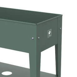 Hochbeet Urban Garden Trolley, Grün, 75 X 35 X 80 Cm -Pflanzen Geschäft 0980250161 Urban Garden Trolley auf Raedern Oak Green 3 108096