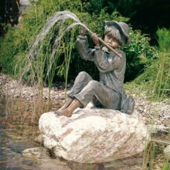 Gartenfigur "Hans Klein" Von Rottenecker, Bronze, Höhe: 32 Cm