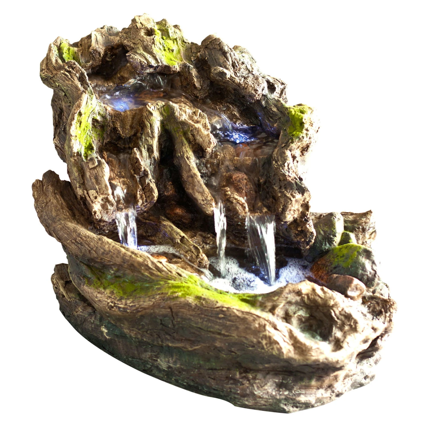 Brunnen, Holzoptik, 72 X 47 X 40 Cm 3 Brunnen, Holzoptik, 72 X 47 X 40 Cm