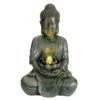 LED-Brunnen, Buddha, Natur, Polyresin, Ca. 47 X 23 X 11, 42 Cm, 3,2 Kg -Pflanzen Geschäft 0980500181 LED Polybrunnen Buddha 113779