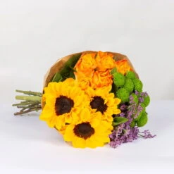 Gemischter Blumenbund 'Sommergruß' Inkl. Gratis Grußkarte 6 Gemischter Blumenbund 'Sommergruß' Inkl. Gratis Grußkarte -Pflanzen Geschäft 1025700005 DIY Mixbund Sommergruss Helianthus Rose Santini Statice 1 94405