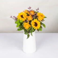 Gemischter Blumenbund 'Sommergruß' Inkl. Gratis Grußkarte 7 Gemischter Blumenbund 'Sommergruß' Inkl. Gratis Grußkarte -Pflanzen Geschäft 1025700005 DIY Mixbund Sommergruss Helianthus Rose Santini Statice 2 94406