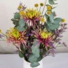 Gemischter Blumenbund 'Baltazar' Inkl. Gratis Grußkarte -Pflanzen Geschäft 1025700010 DIY Mixbund Baltazar Chrysanth Craspedia Euka Statice 1 1 d 100177