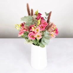 Gemischter Blumenbund 'Eleganz In Rosa' Inkl. Gratis Grußkarte 6 Gemischter Blumenbund 'Eleganz In Rosa' Inkl. Gratis Grußkarte -Pflanzen Geschäft 1025700014 DIY Mixbund Eleganz in Rosa Lisianthus rosa Gypso Euka Fluffy 2 94536