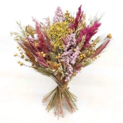 Trockenblumen DIY-Set, Natur-rosa, Länge Ca. 60 Cm -Pflanzen Geschäft 1055300012 Trockenblumen DIY Box pink gemischt WS 1 95061