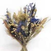 Trockenblumen DIY-Set, Natur-blau, Länge Ca. 60 Cm -Pflanzen Geschäft 1055300014 Trockenblumen DIY Box blau gemischt WS 1 1 114827