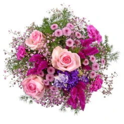 Blumenstrauß 'Sommernachtstraum' Inkl. Gratis Grußkarte -Pflanzen Geschäft 1110600038 Sommernachtstraum D28cm 2 5587