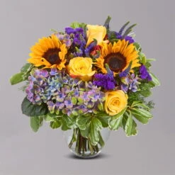 Blumenstrauß 'Sommerfest' Inkl. Gratis Grußkarte 8 Blumenstrauß 'Sommerfest' Inkl. Gratis Grußkarte -Pflanzen Geschäft 1110600052 Sommerfest grau 103428