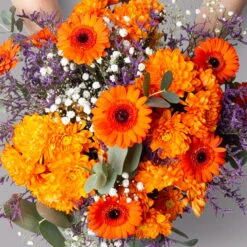 Blumenstrauß 'Rotterdam' Inkl. Gratis Grußkarte -Pflanzen Geschäft 1110600099 strauss rotterdam setting 2 121253