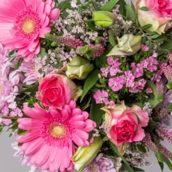 Blumenstrauß 'Firenze', Rosa, Inkl. Gratis Grußkarte -Pflanzen Geschäft 1110600107 strauss premium rosa 2 122359