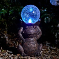 Solarleuchte 'Frosch Mit Kugel', 41 X 20 X 16 Cm 7 Solarleuchte 'Frosch Mit Kugel', 41 X 20 X 16 Cm -Pflanzen Geschäft 2950100494 Solarleuchte Frosch 2 105903