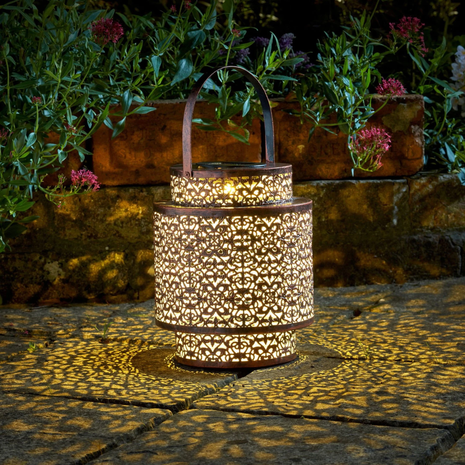 Kölle Solarlaterne Tangier, Kupfer, 18 X 23 Cm 3 Kölle Solarlaterne Tangier, Kupfer, 18 X 23 Cm