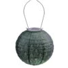 Solarlaterne 'Round 20', Grün, Ø 20 X 18 Cm -Pflanzen Geschäft 2950100661 Round 20 105804