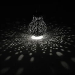 Solarlaterne 'Bulb 16', Petrol, Ø 16 X 20 Cm -Pflanzen Geschäft 2950100663 2950100664 2950100665 Bulb 16 105782