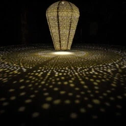 Solarlaterne 'Balloon XL', Helltaupe, Ø 35 X 50 Cm -Pflanzen Geschäft 2950100686 Balloon XL Light Taupe 3 105800