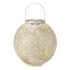 Solarlaterne Damast, Creme, Ø 18 Cm 1 Solarlaterne Damast, Creme, Ø 18 Cm -Pflanzen Geschäft 2950100723 Solarlaterne Damast klein warmweiss Creme D18cm 1 118832
