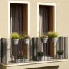 Balkon-Hängetopf Be Up Duo Mit Wasserreservoir Farbe Sand, 25 Cm, Erdvol. 8 L -Pflanzen Geschäft 3210103539 Balkon Haengetopf Be Up Duo mitWassereinsatz sand 25cm Erdvol 8L 46798