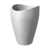 Pflanzgefäß Wave Globe High, Stony Grey, Kunststoff -Pflanzen Geschäft 3210103619 3210103620 3210103621 Pflanzgefaess Wave Globe high stony grey 55937