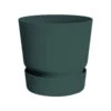 Pflanzgefäß „Greenville Round 25“ In Leaf Green Von Elho