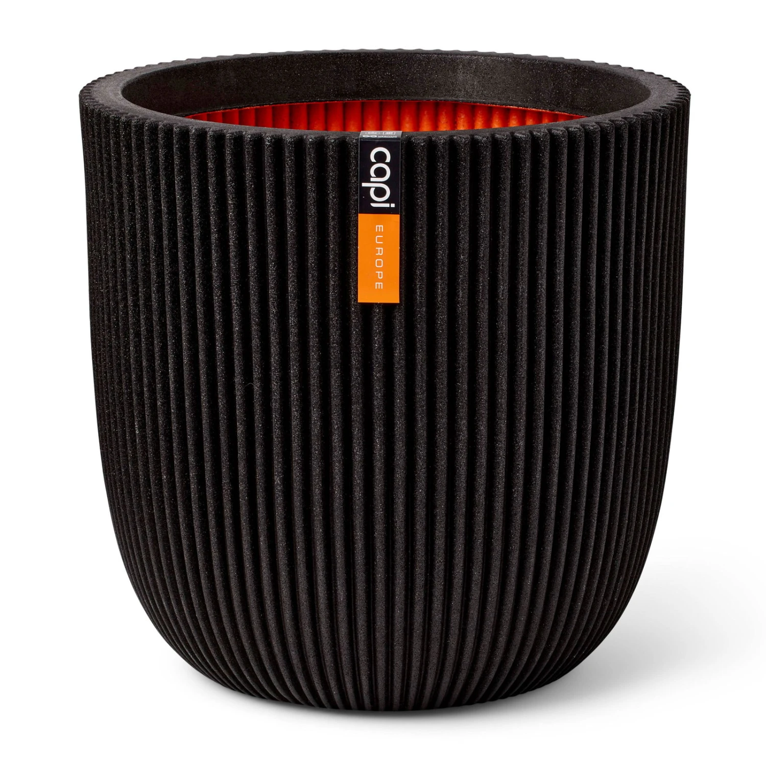 Pflanzgefäß 'Groove', Schwarz 3 Pflanzgefäß 'Groove', Schwarz