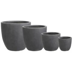 Kölle Pflanzgefäß Basic Eggli / Grafit, Frostsicher, Mit Ablaufloch -Pflanzen Geschäft 3210801224 3210801225 3210801226 3210801227 Koelle Pflanzgefaess Basic Eggli grafit Varianten D25 D35 D45 D55 61788 1